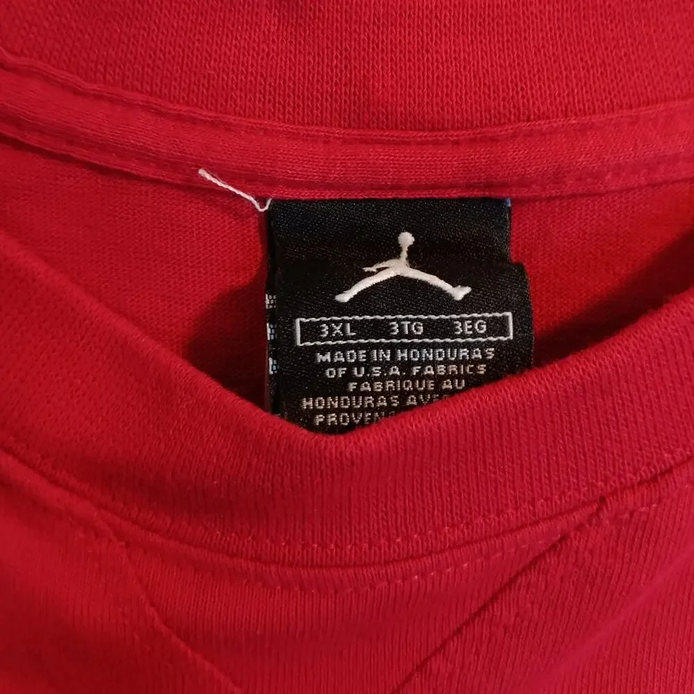Nike Air Jordan Vintage Jumpman‎ Tee 3XL Red Let Your Game Speak Sneakers Street